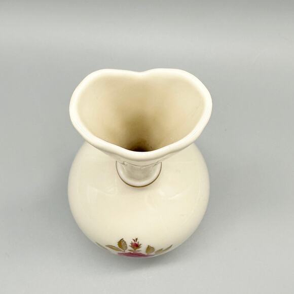 Vintage Lenox Porcelain Floral Bud Vase with 24kt Gold Accents Made in USA - Picture 7 of 10